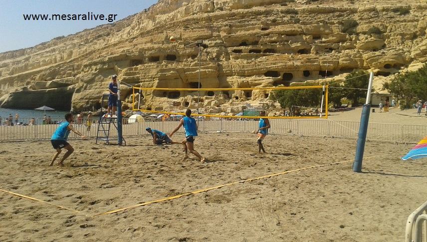Ξεκίνησε χθες το Mάταλα Masters Beach Volley, με τα προκριματικά των ανδρών.