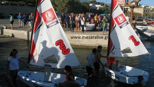 Δωρεά φουσκωτού σκάφους από τις Μινωικές Γραμμές στον Ναυταθλητικό Όμιλο Τυμπακίου