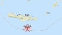 Σεισμός 4,4 Ρίχτερ νότια της Κρήτης