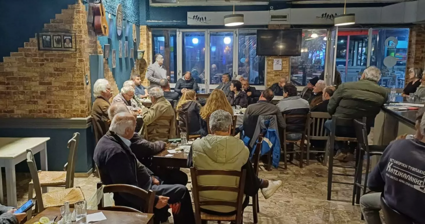 ΚΚΕ Ηρακλείου: Με επιτυχία πραγματοποιήθηκε η σύσκεψη στο Τυμπάκι