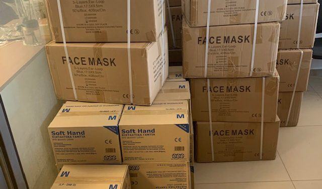 ΠΕΔ Κρήτης: 31.000 μάσκες και ζευγάρια γάντια για τους Δήμους και της Μεσαρας