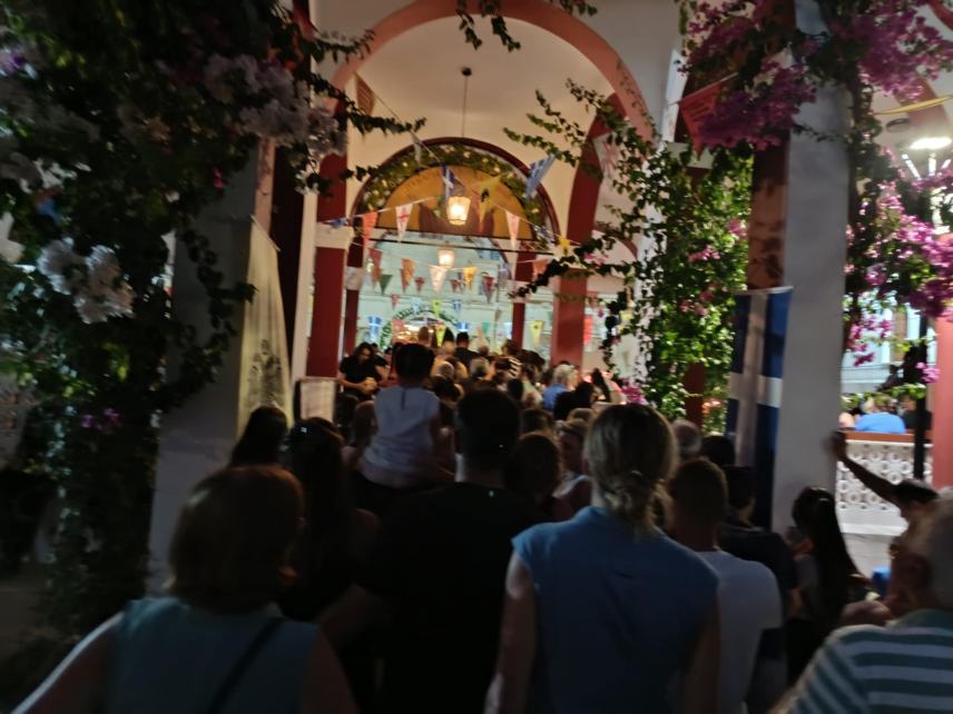 Πανηγυρικός Εσπερινός στην Παναγία την Καλυβιανή