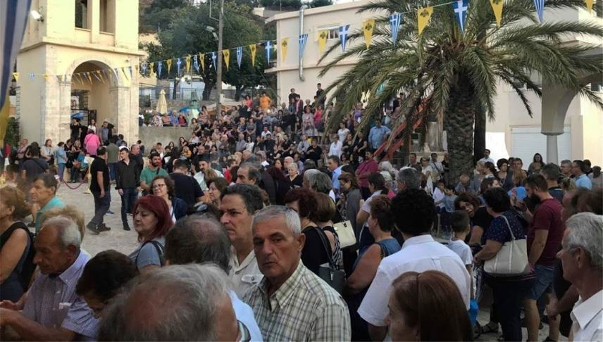 Πλήθος κόσμου προσκύνησε την θαυματουργή εικόνα