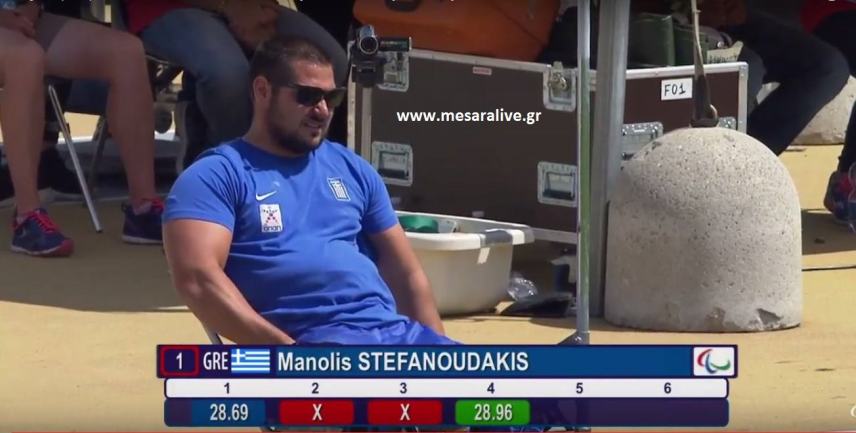 Ασημένιος Πρωταθλητής Ευρώπης ο Μανώλης Στεφανουδάκης