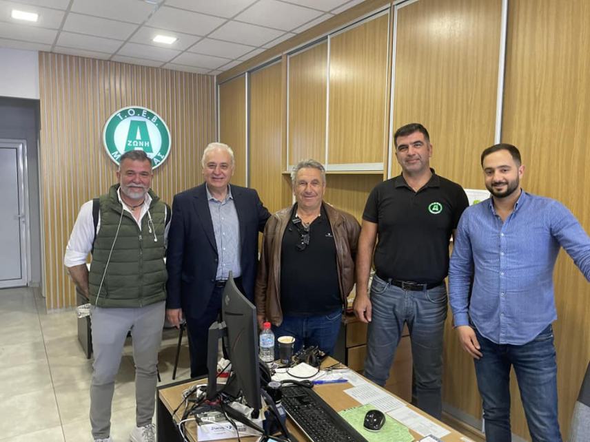 Επίσκεψη Π.Μπαριτάκη στο Τυμπάκι