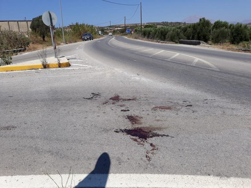 Βάφτηκε και πάλι με αίμα η άσφαλτος- Νέο τροχαίο στη Μεσαρα