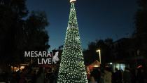Άναψε το Χριστουγεννιάτικο δέντρο στο Τυμπάκι (Φώτογραφίες)