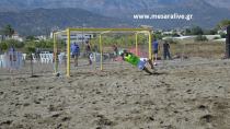 Ανεβαίνει η αδρεναλίνη στο  6ο Beach Soccer στην Καταλυκή Τυμπακίου
