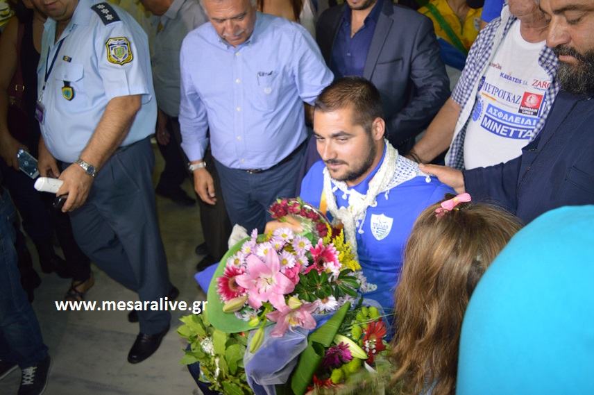 Στη Βουλή σήμερα ο Μανώλης Στεφανουδάκης με τους Παραολυμπιονίκες