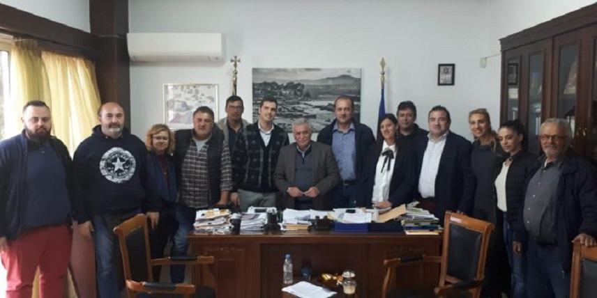 Επίσκεψη στο Δήμο Φαιστου πραγματοποίησε  ο υποψήφιος Περιφερειάρχης Ηρακλείου Αλ.Μαρκογιαννάκης