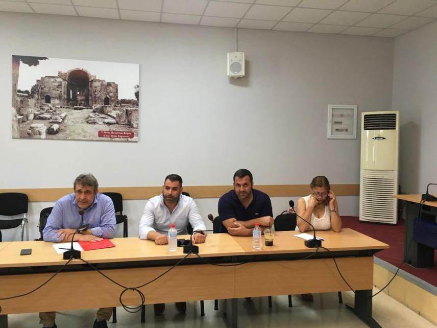 Δήμος Γόρτυνας: Συνάντηση Δημάρχου με τον βουλευτή Ηρακλείου Νίκο Ηγουμενίδη