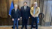 Σειρά επαφών Γ. Νικολιδάκη και Γ. Φασομυτάκη στη Βουλή για κρίσιμα ζητήματα του Δήμου Φαιστού
