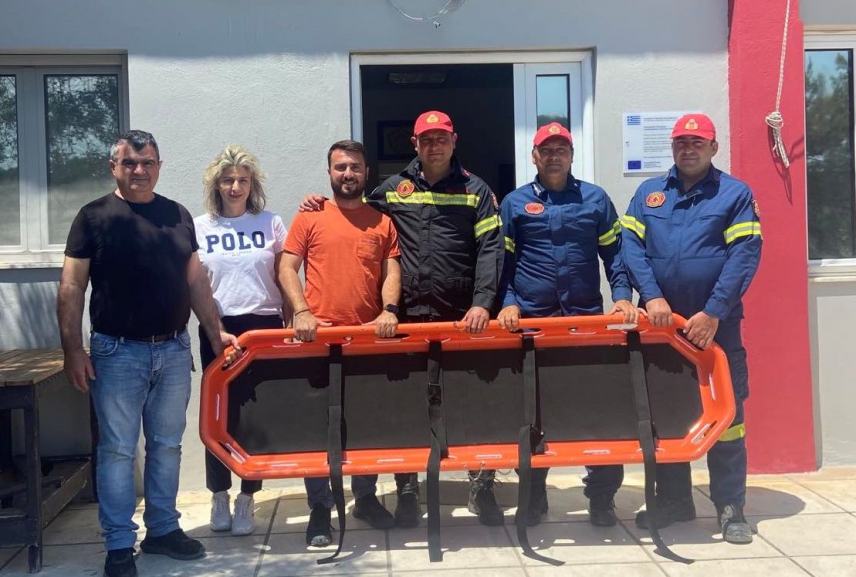 Δήμος Φαιστού: Παράδοση φορείου ειδικού τύπου στο Πυροσβεστικό Κλιμάκιο Μοιρών