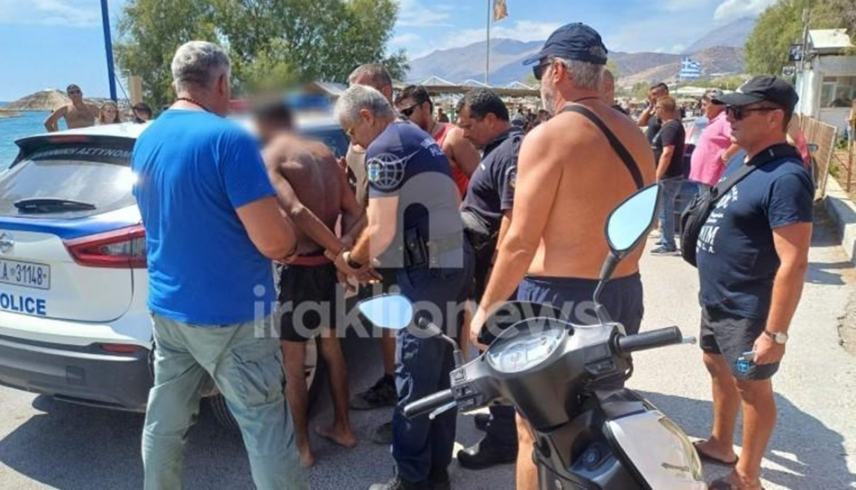 Σοβαρό περιστατικό παρενόχλησης στην παραλία του Κόκκινου Πύργου-΄Αμεση η επέμβαση της αστυνομίας