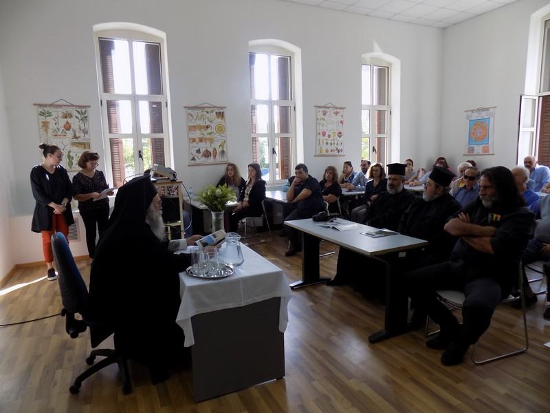 Στην εκδήλωση τιμής για τον Πρωθιεράρχη, Βασίλειο Μαρκάκη, στην Γεωργική Σχολή Μεσαράς...