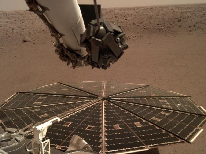 Το InSight άκουσε και κατέγραψε τον άνεμο στον Άρη