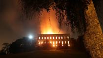 Φωτιά κατεστρεψε το Εθνικό Μουσείο του Ρίο ντε Τζανέιρο
