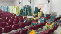 Δωρεά τόνων λαχανικών από  Τυμπακιανό εξαγωγέα