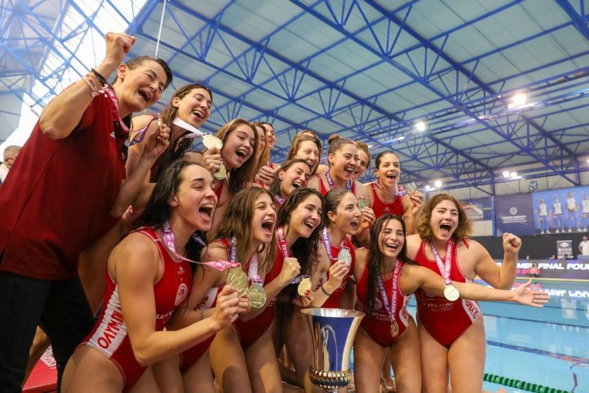 Πόλο: Στην κορυφή της Ευρώπης ξανά τα κορίτσια του Ολυμπιακού!