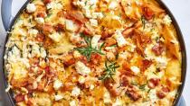 Πατάτες dauphinoise με τρία ελληνικά τυριά και σύγλινο