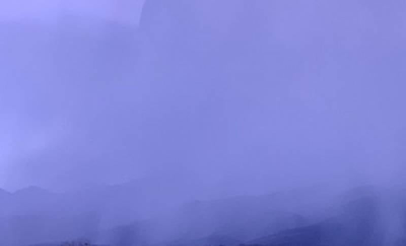 Οταν οι χιονοκουρτίνες εμφανίστηκαν στη Μεσαρά (βιντεο)