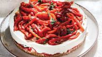 Cheesecake με πιπεριές