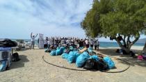 Πολύ καλή δουλειά από τους μαθητές του Τυμπακίου στην παραλία της Καταλυκής