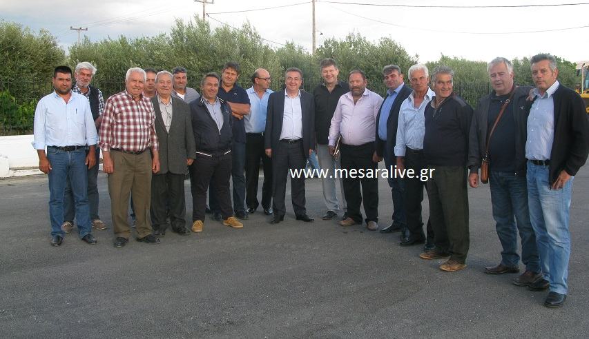 Τα είπαν Περιφερειάρχης και Πρόεδροι των ΤΟΕΒ της Κρήτης