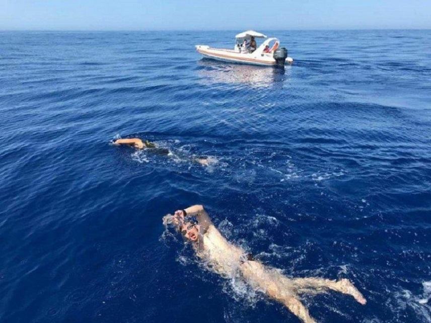 Οι ισχυροί άνεμοι δεν του επέτρεψαν να ολοκληρώσει την αξιέπαινη προσπάθεια του