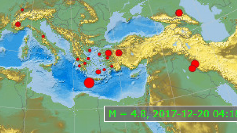 Μεγάλος σεισμός στη Νότια Κρήτη!